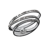 Bracciale Amen Padre Nostro in Pelle PNIT20-57 - PNIT20-57